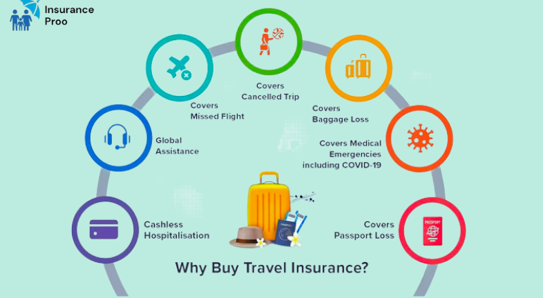 What does a travel insurance policy cover?​