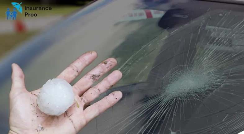 Here's what to do if a hailstorm damages your car: