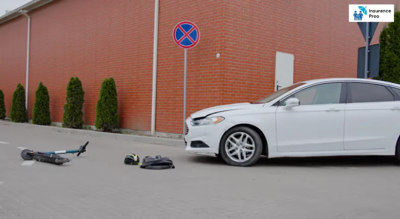 images-from-the-scene-of-a-road-accident-involving-a-white-luxury-car-that-hit-a-pedestrian.